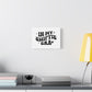Retro Girl Power Matte Canvas