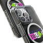 Mixed Tape Music Magnetic clear Impact case