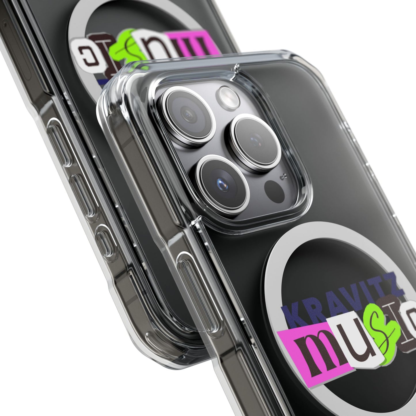 Mixed Tape Music Magnetic clear Impact case