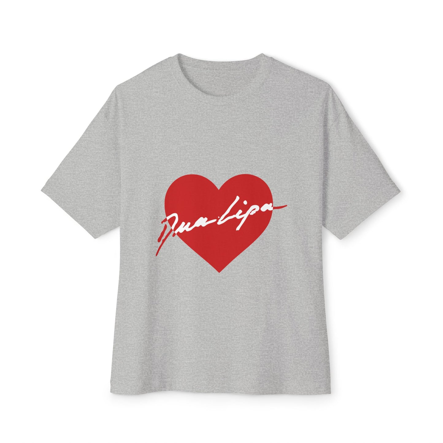 Heartbeat Love Unisex Oversized Boxy Tee