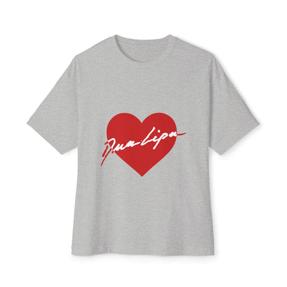 Heartbeat Love Unisex Oversized Boxy Tee