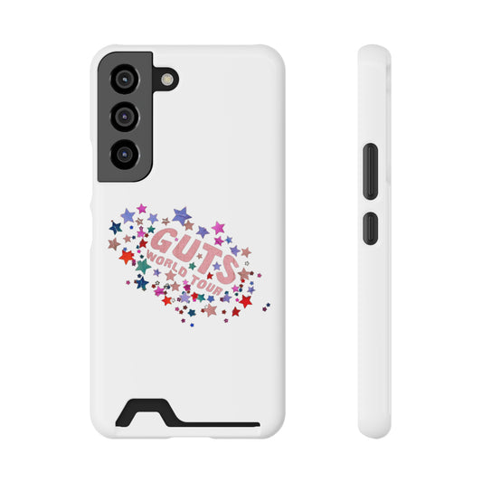 Phone Case + Card Holder For Samsung S21 to S22 – Olivia Rodrigo Guts World Tour | Edition