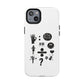 Ocean Wave with Heart Outline Tough Magnetic case