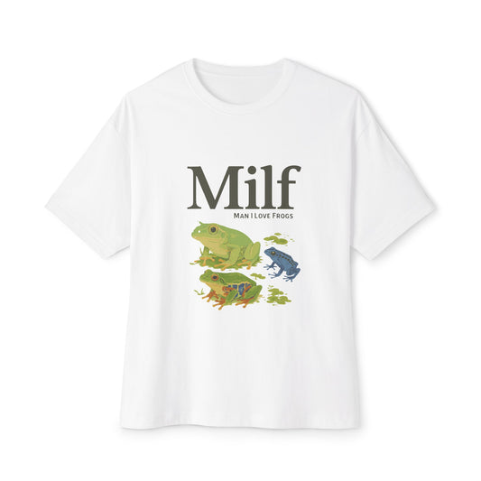 Unisex Oversized Tee – Snazzy Funny Milf Edition