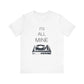 Spin It Retro Unisex Jersey short sleeve tee