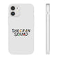 Ed Sheeran Squad Flexi iPhone Case | Minimal & Sleek