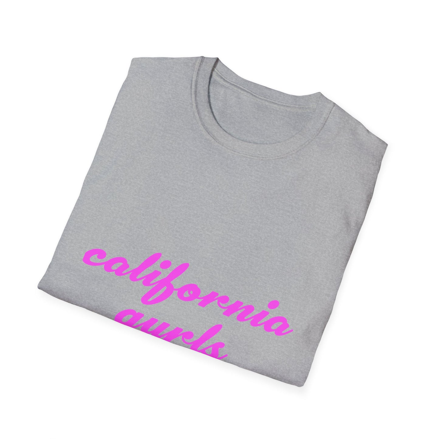 California Script - Unisex Softstyle T-shirt