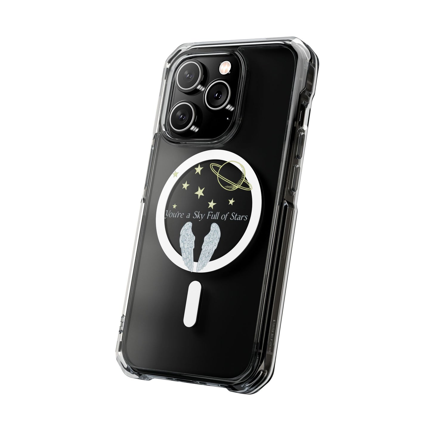 Starry Sky Wings Magnetic Clear Impact case