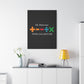 Matte Stretched Canvas, 1.25" Depth – Ed Sheeran Black Edition