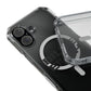 Stacked Glow Text Magnetic Clear Impact Case