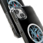 Electro Heart Illustration Magnetic Clear Impact case