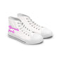 California Script – Women's High Top Top Sneakers