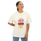 Copy of Copy of  Orange Divide Symbol Oversized Boxy Tee