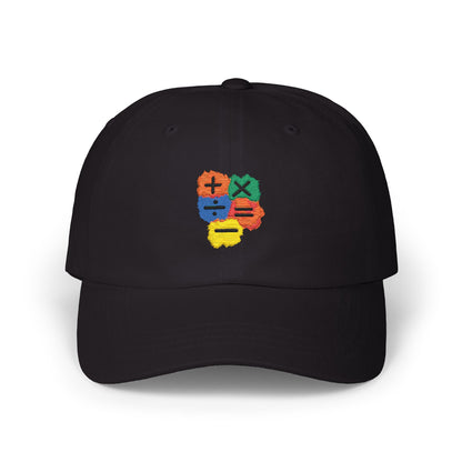 Orange Equals Symbol Classic Dad Cap