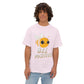 Oversized boxy Tee – Snazzy Bee positive Edition