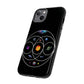 Premium Tough Case for iPhone 12 to 16 Pro Max Showcasing Coldplay’s Illustration Concept