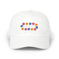 Retro Floral Groove Classic dad cap