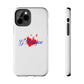 Heart on Fire Bold Script Tough Magnetic Case