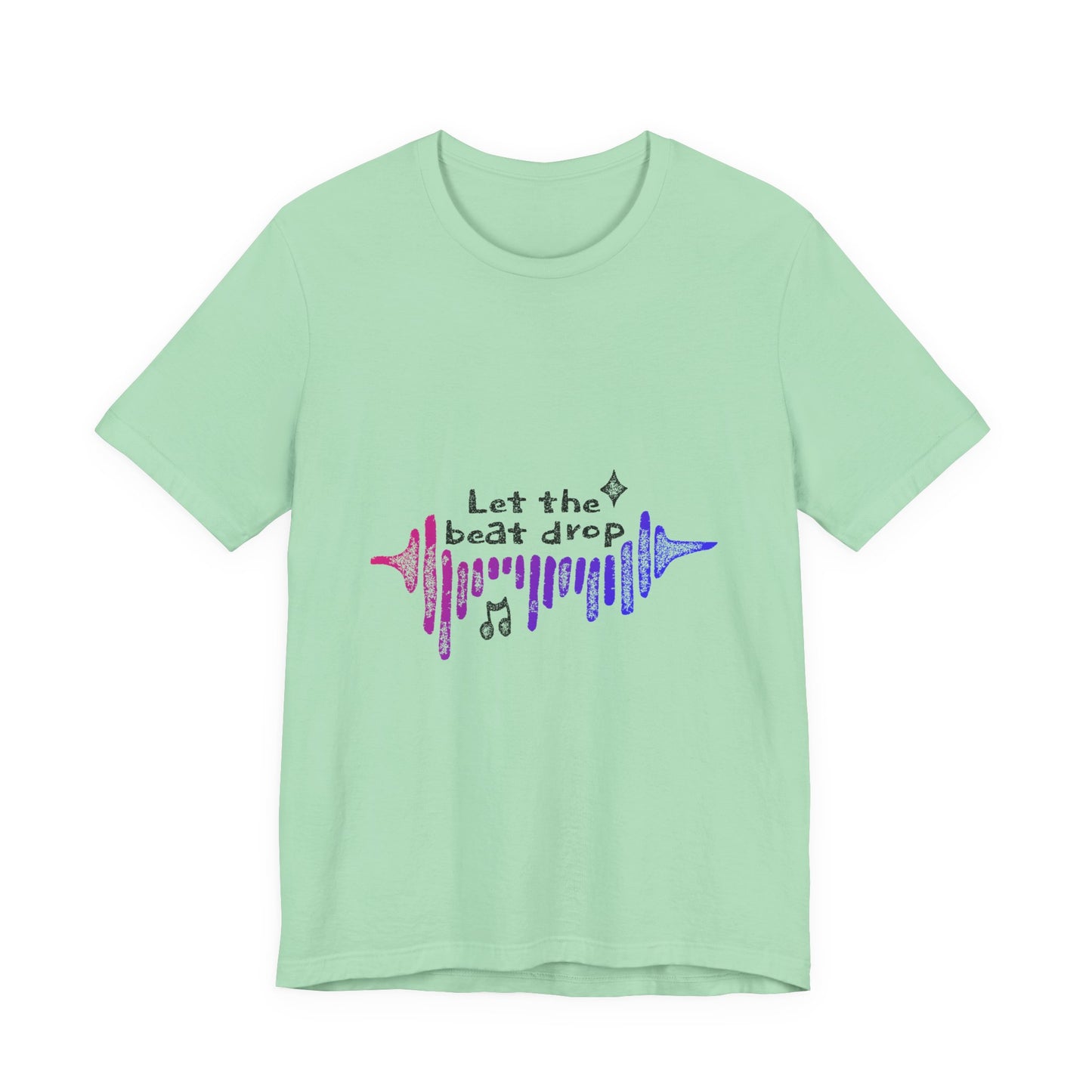 Bold Beats Visualizer Unisex Jersey short sleeve tee