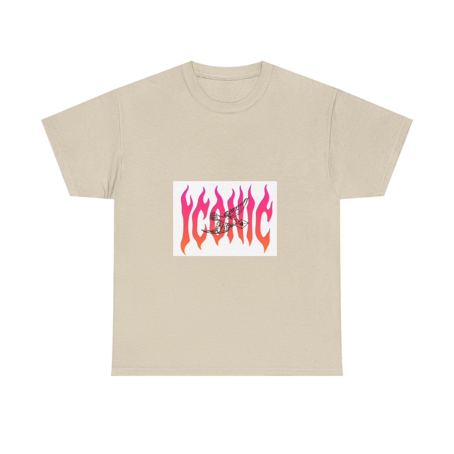 Flame Flight Iconic Unisex Heavy cotton tee
