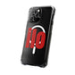 ILO Bold Red Block Magnetic Clear Impact Case