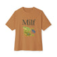 Unisex Oversized Tee – Snazzy Funny Milf Edition