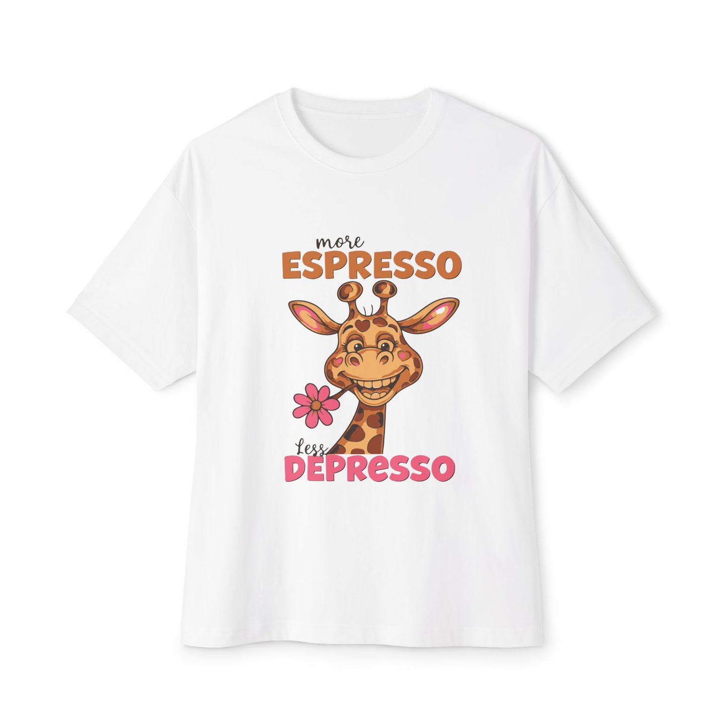 Oversized boxy Tee – Snazzy Espresso Edition