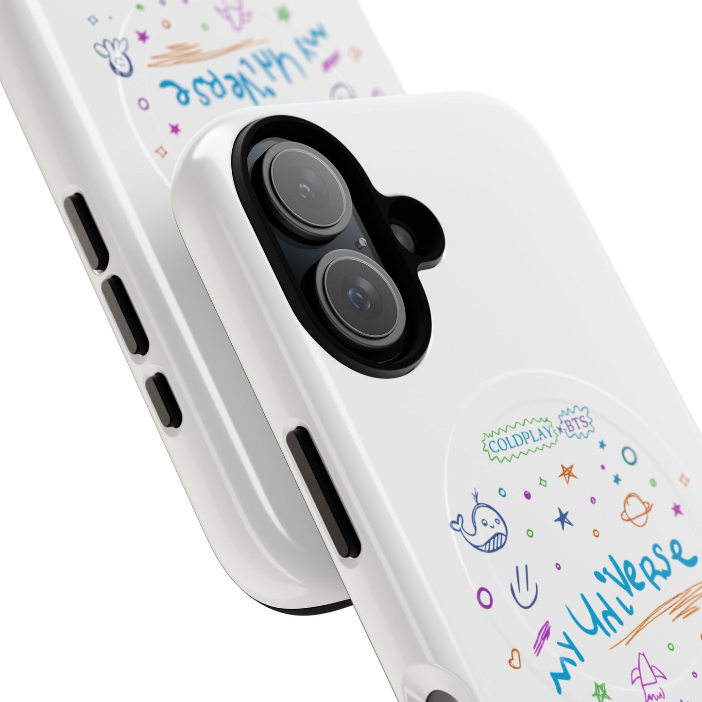 Neon Space Doodles Tough Magnetic Case