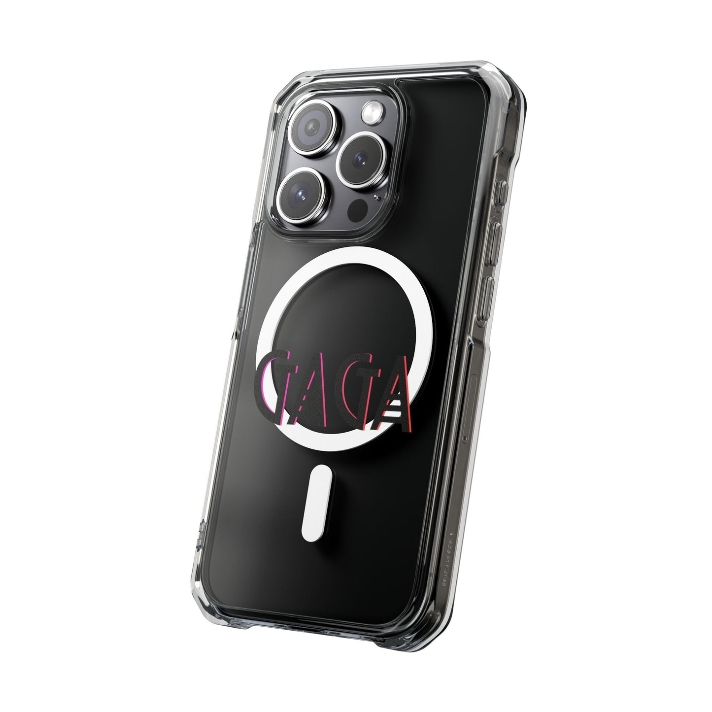 Electric Neon Magnetic clear case