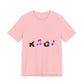 K C Pop Vibes Unisex Jersey short sleeve tee