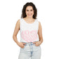 Born Pink Heart Typography – Dyed Tank Top