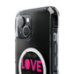 Orange Divide Symbol Magnetic Clear Impact Case