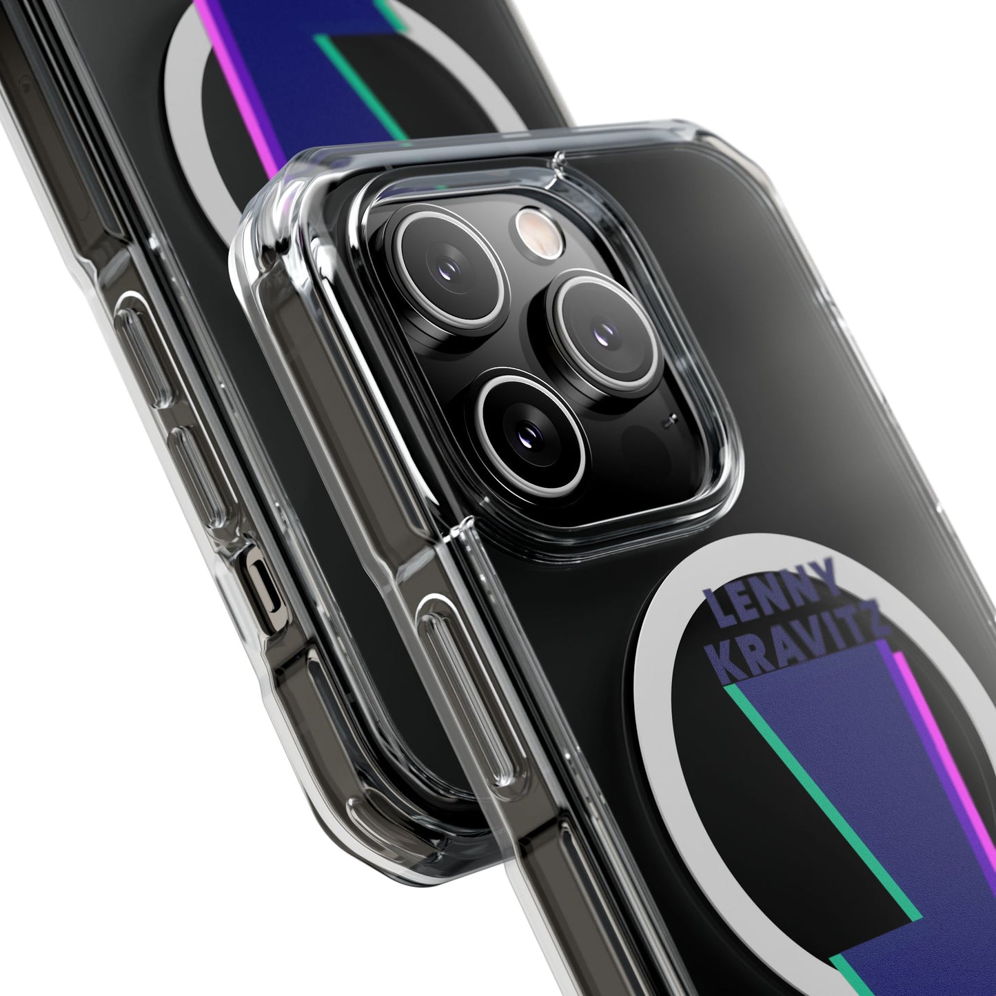 Layered Bolt Vibe Magnetic clear Impact case