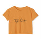 Pop Muse Silhouette Women's Festival Crop Top