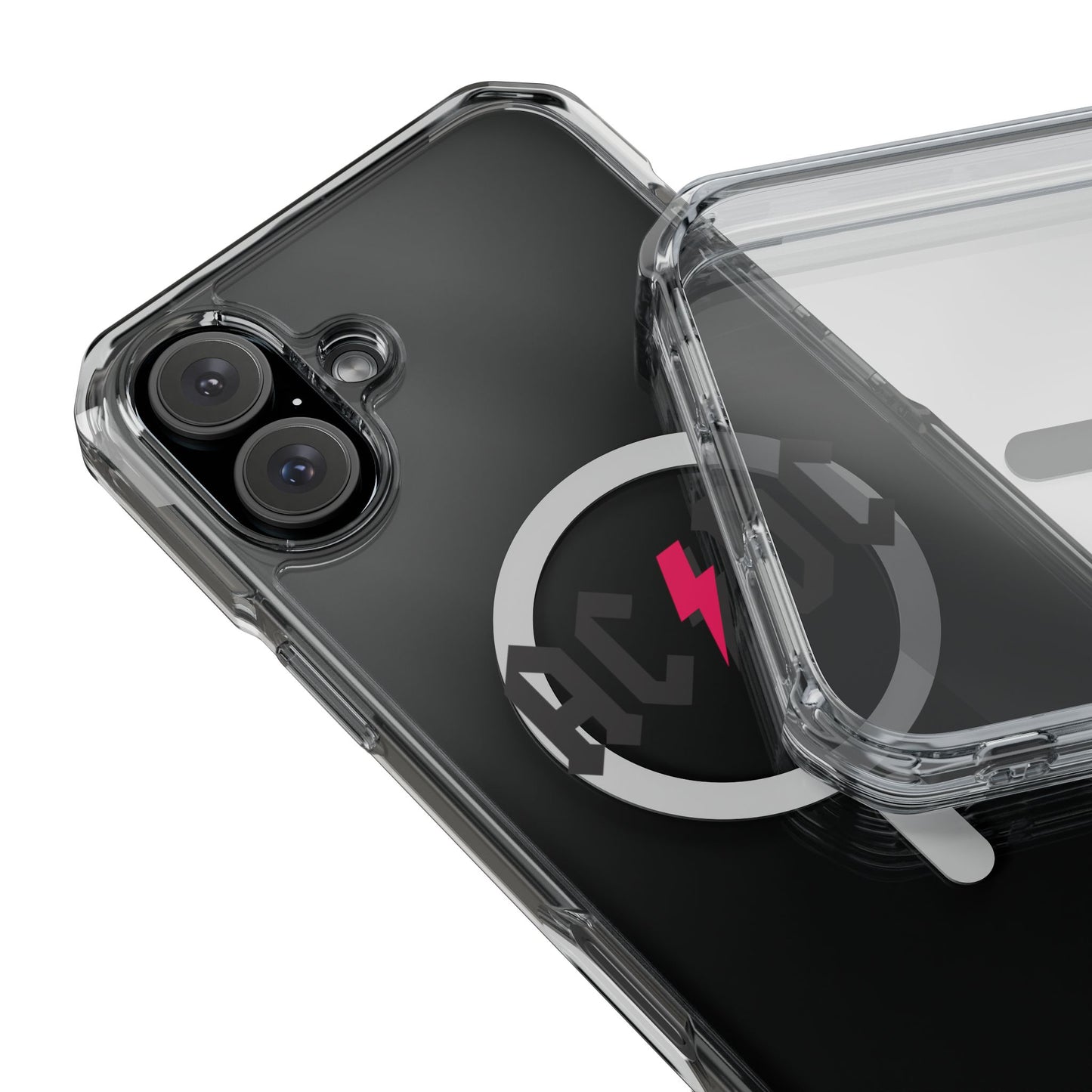 Neon Pulse Power Magnetic Clear Impact case