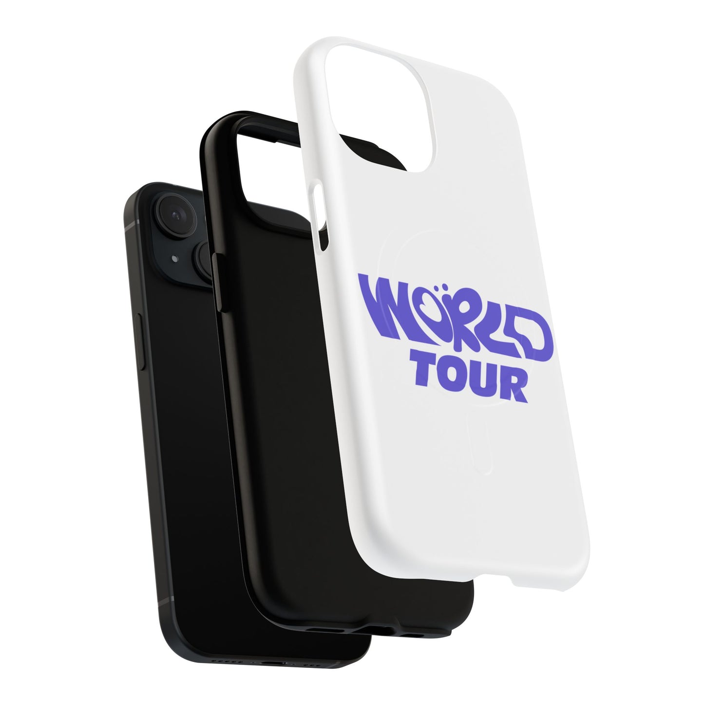 World Tour Bubble Letter Tough Magnetic phone case