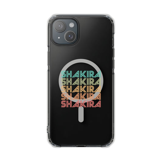 Retro Pop Lines Clear Impact case