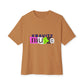 Mixed Tape Music Unisex Oversized Boxy tee