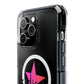 Flame Script Statement Magnetic Clear Impact case