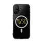 Abstract Black Barbed Wire Magnetic Impact Case