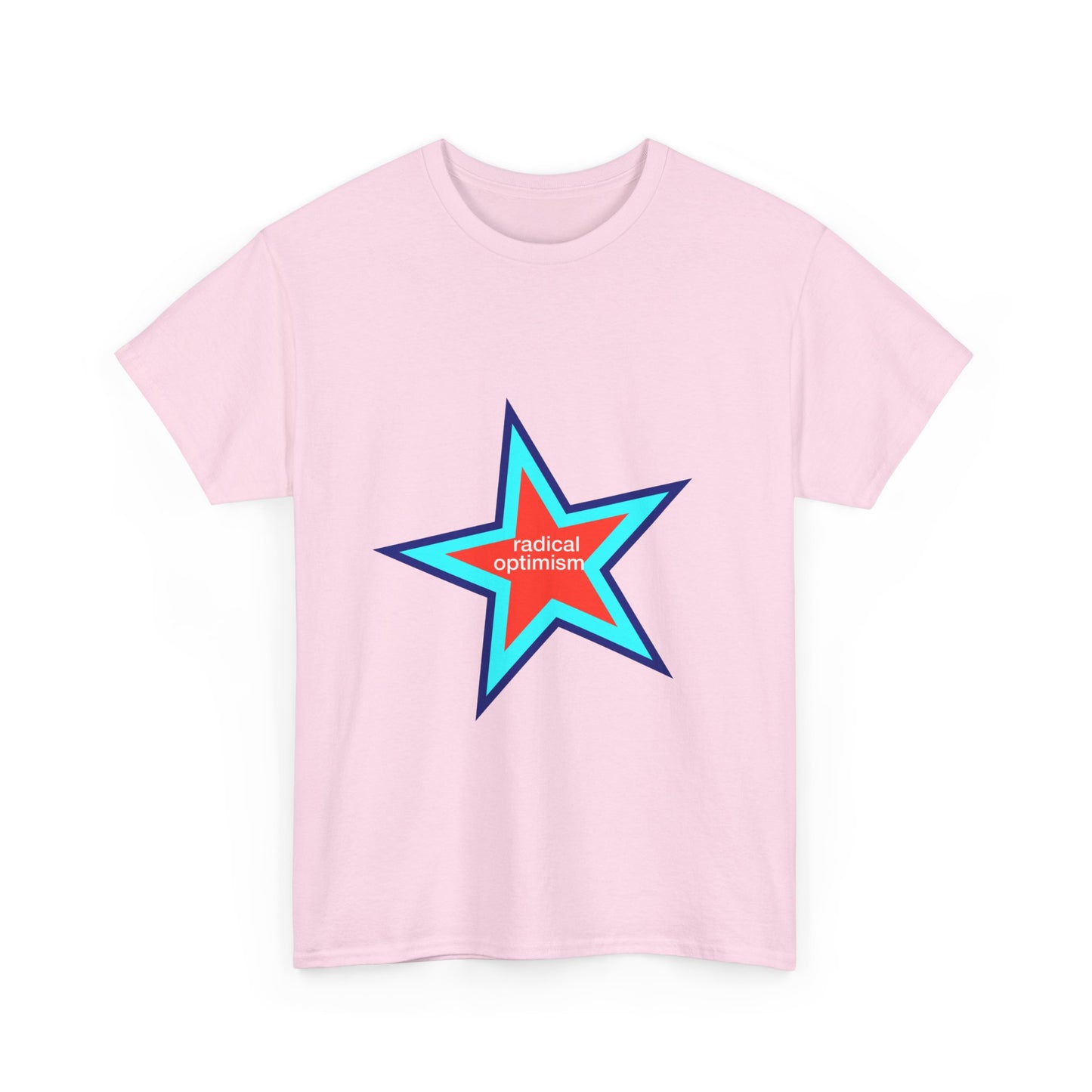 Power of Positivity Star Unisex Heavy Cotton Tee