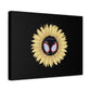 Sunflower Mask Illustration Canvas