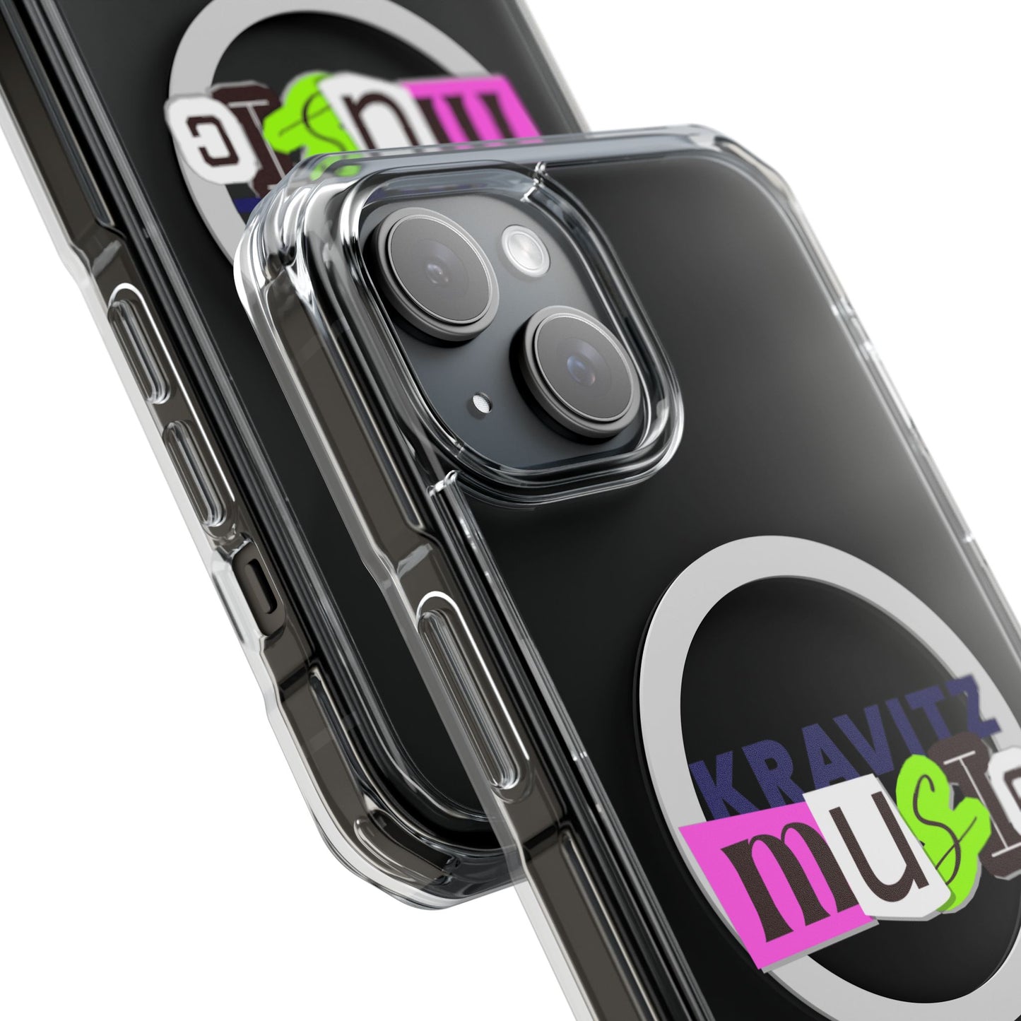 Mixed Tape Music Magnetic clear Impact case