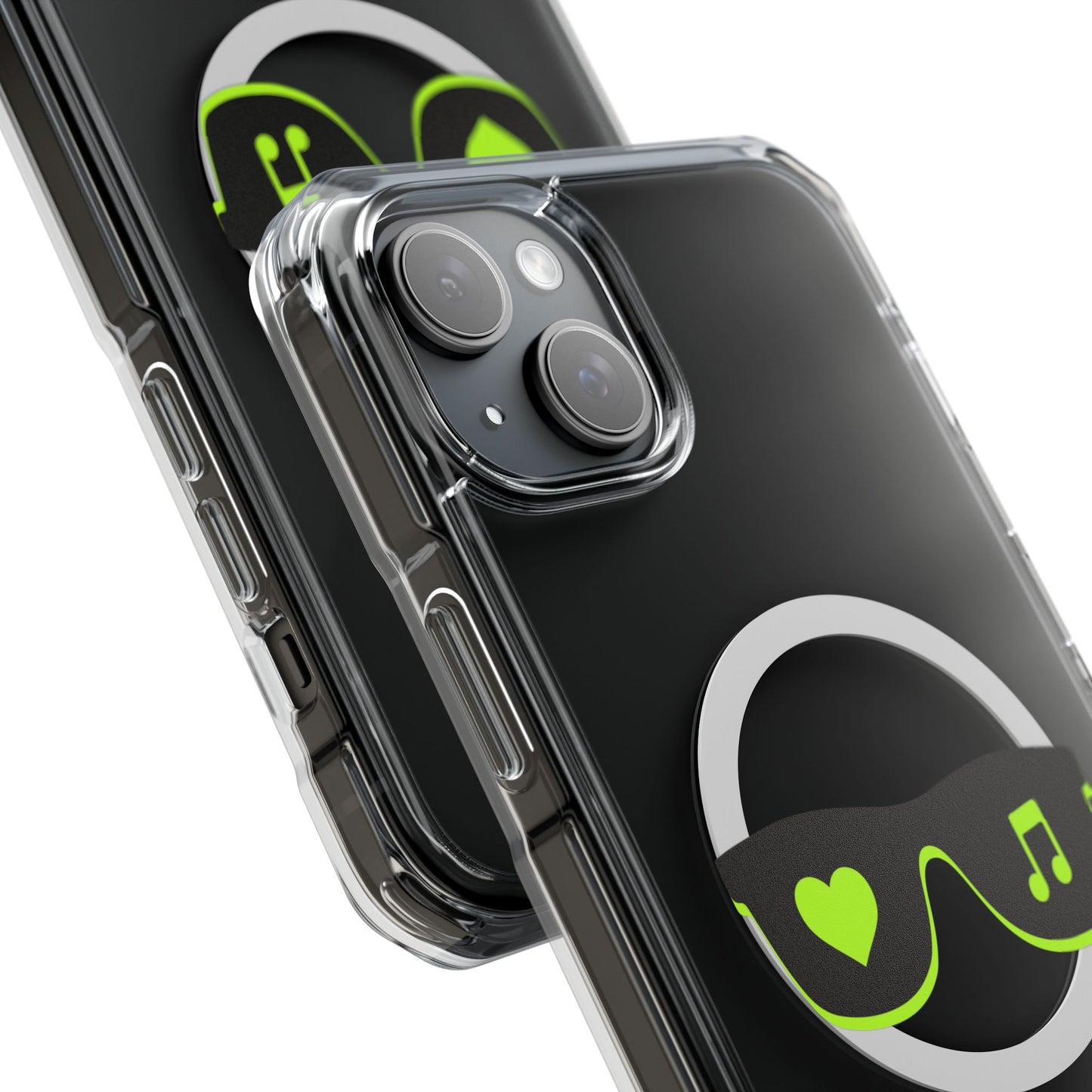 Neon Love Notes Magnetic clear Impact case