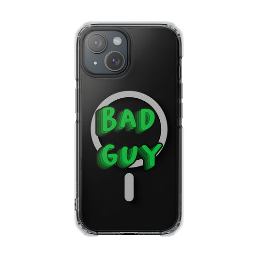 Bold 3D Bad Mood Magnetic Clear Impact Case