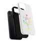 Minimalist Divide Symbol with Brush Tough Magnetic case