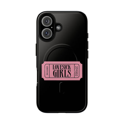Iphone Lovesick Girls Ticket - Tough Magnetic Phone Case