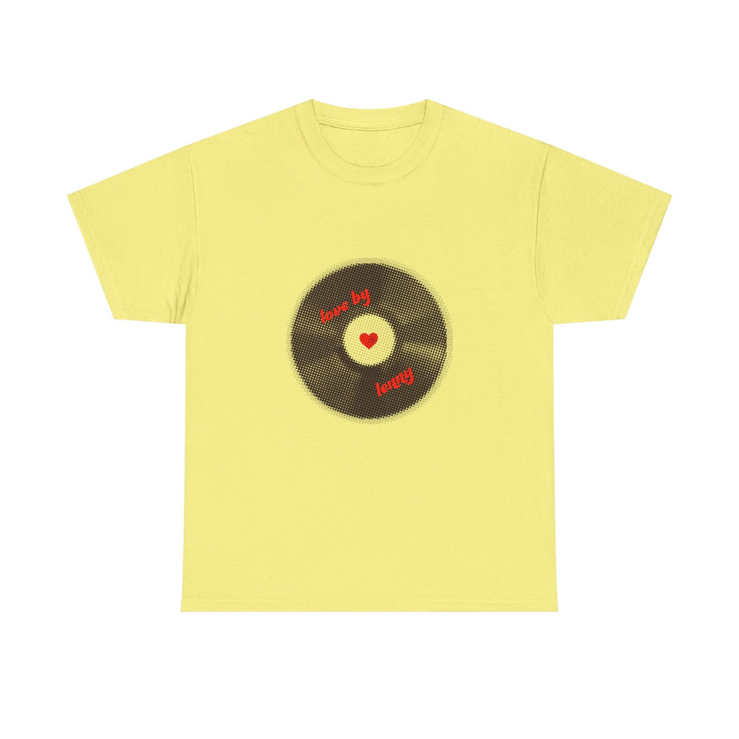 Vinyl Love Spin Unisex Heavy cotton tee