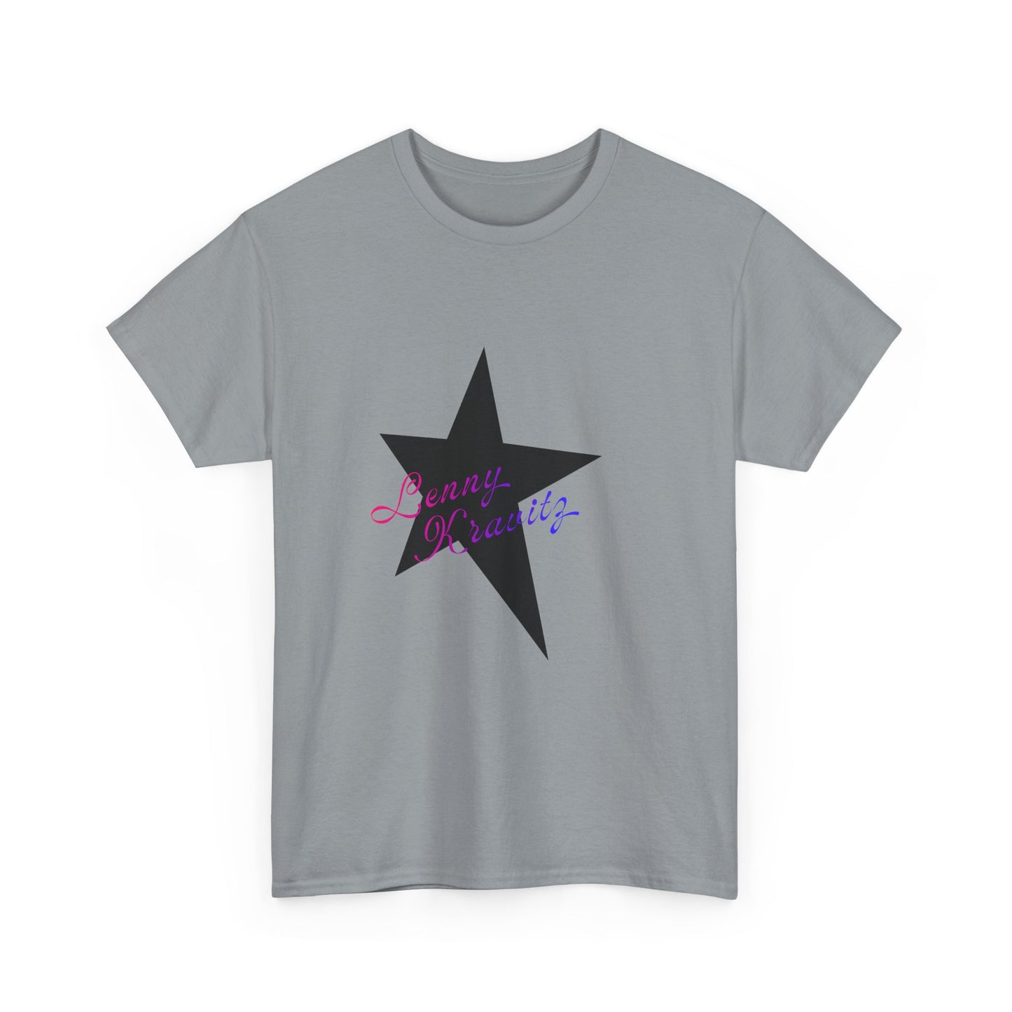 Retro Groove Script Unisex Heavy cotton tee