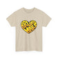 Loud Love Retro Heart Unisex Heavy cotton Tee